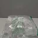 12 Pcs Ribbed Martini Glasses 10 oz Disposable Plastic Vintage Ribbed Coupe Glasses Unbreakable Dessert Parfait Glassware for Wedding Birthday Party Supplies (Clear)