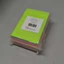Paper Junkie Lined Sticky Notes in Bright Neon Colors, Self-Stick Memo Notepad 4 inch x 6 inch for Office & School - Pack of 8 Post Notes - 2 Pack