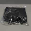 Homaxy 100% Cotton Waffle Weave Kitchen Dish Cloths, Ultra Soft Absorbent Quick Drying Dish Towels, 12 x 12 Inches, 6-Pack, Black