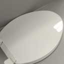 KOHLER 20110-96 Brevia, Slow Close Toilet Seat, Elongated Toilet Seat, Grip-Tight Bumpers Quick-Attach Hardware, Biscuit