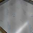 Tandefio 28" x 30" x 2.5" Washing Machine Drain Pan Washing Machine Tray for Floor Protection Heavy Duty 304 Stainless Steel Dishwasher Leak Pan with Drain Hole and Anti-slip Bottom Pad