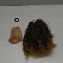 Ponytail For Black Women Drawstring Ponytail Curly Hair Short Ponytail Extension Pony tails Drawstring Hair Pieces Human Hair Feeling For Daily Use (T27) (Medium)