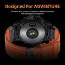Special Forces Ultra Bands 22mm Designed for Garmin Fenix 8 47MM/Fenix 5/Fenix 6/Fenix 7 Band,Quick Release Durable NBR Rubber Watch Band for Fenix 5 Plus/Fenix 6 Pro/Fenix 7 Pro/Forerunner 935