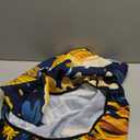 Outdoor Round Tablecloth with Umbrella Hole, Sea Turtle Fitted Table Cloth Waterproof Umbrella Table Cover Elastic Circle Table Cloth with Zipper for Party Picnic, Fit for 45"-56" Round Tables