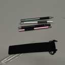 Capacitive Stylus Pen (4 Pack), Universal Stylist Pens 2 in 1 Precision Series Fine Point Disc Touch Screen for iPhone/iPad/Android/Tablet and All Screens (Black/Silver/RoseGold/InkGreen)