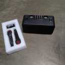 Portable Karaoke Machine 2 Microphones, Outdoor Bluetooth Speaker Karaoke Machine, Karaoke Microphone Machines Kid Adult Wireless PA TF USB Sound Effect Light Outdoor/Indoor Home Party, Dark Black