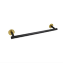 kimzcn 18-Inch Hand Towel Bar Stainless Steel Bathroom Towel Holder Kitchen Dish Cloth Hanger Wall Mount Black & Gold