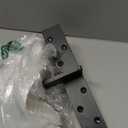 Free Hanging T Shelf Bracket, Solid Heavy Duty Steel Knee Wall Hidden Granite Countertop Support Floating Bracket Hardware, Universal, 12 Inch, DIY Projects, Screws Included, 2 Pack