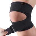 Plus Size Knee Brace for Knee Pain Women and Men Patellar Tendon Support Strap, Adjustable Extra Large Knee Support Stabilizer for Meniscus Tear, Arthritis, Tendonitis, MCL, ACL, Injuries, Relief, Sports, XX-Large