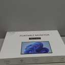 Large 18.5 Inch Portable Monitor, 120Hz IPS FHD 1080P USB-C HDMI Display with Kikstand and Sleeve Case & VESA Mount, 125% sRGB, Ultra-Slim Second Screen for Laptop/PC/PS5/Switch  Built-in Speaker