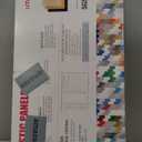 UMIACOUSTICS 6 Packs Acoustic Panel,48 x 24 x 0.4 Inches Sound Absorbing Door Panel, Decorative Wall Panels Equidistant Slot for Room, Home Theater, Studio (White)