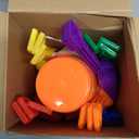 Sratte 18 Sets 4.7" Sand Buckets and Shovels Bulk Summer Beach Bucket Pack Plastic Beach Pails Sand Toys for Summer Pool Party Favors