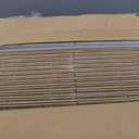 Calenzana 8x6x6 Shipping Boxes Set of 40, White Corrugated Cardboard Box for Mailing Packing Gifts Small Business