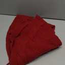 36 Inch Knitted Red Christmas Tree Skirt for 4Ft Tree, Vintage Thick Tree Skirt, Christmas Decoration for Pencil Trees, Xmas Home Decor (Medium)