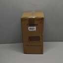 Raffle Drum 15" x 7" Holds 3,000 Tickets, Thickened Metal Raffle Ticket Spinner Box with Sealing Tape, Silent Design Raffle Ticket Cage with Wooden Turning Handle & Stable Tripod Stand for Games