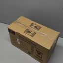 M MCIRCO [5-Pack,36 Oz] Glass Meal Prep Containers 2 Compartments Portion Control with Upgraded Snap Locking Lids Glass Food Storage Containers, Microwave, Oven, Freezer and Dishwasher (4.5 Cups) (Gray)