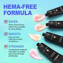 5 x AIMEILI Poly Nail Gel Builder - DIY Nail Enhancement & Art Design Kit - Free of Hema for Women - 052