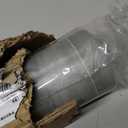 Oxdigi Vinyl Flooring Roll 107 sq.ft | 3'4"W x 32'10"L, PVC Leather-Like Linoleum Floor Covering, Waterproof Durable Heavy Vinyl, Easy to Install with Tape, Removable- No Adhesive Backing, Smoky Ash