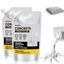 Concrete Crack Filler for Driveway, High Elasticity Cement Crack Filler, Self Leveling Quick Drying Sealing Adhesive for Outdoor, Patio, Waterproof (35.3 Floz)
