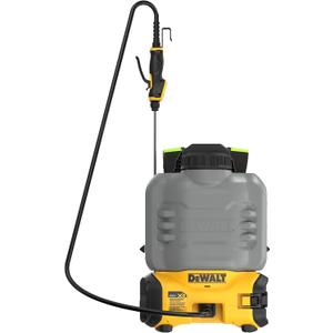 DEWALT 20V MAX XR High Capacity Concrete Chemical Sprayer, 4-Gallon Tank, 150 PSI, 6 Nozzles, 10-Speed Flow Control, Tool Connect Ready, Backpack Straps, Battery & Charger Not Included (DCCS1100B)