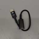 Highwings 4K DisplayPort to HDMI Adapter, Uni-Directional DP to HDMI Adapter Converter Cable Male to Female, HDMI Adapter Compatible with Laptop Desktop HDTV Monitor Projector, Black, Passive