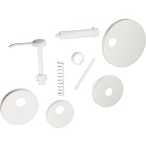 Winco Pump Kit with Standard Pump and 5 Lids,White,Medium