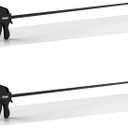 50" Bar Clamps for Woodworking 2-Pack, One-Handed Clamp/Spreader, Light-Duty Quick-Change F Clamp with 170 LBS Load Limit, Ideal for Woodworking/Carpentry/Home Improvement/DIY