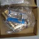 Solid Brass Lock Cylinder (65mm 32.5/32.5) - Double Lock Doors Lock Cylinder Replacement with Mounting Screw and 8 Keys for Wooden and Aluminum Doors