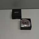 NPET Mens Leather Belt Full Grain Vintage Distressed Style Snap on Strap 1 1/2" Wide Coffee 40"-42"