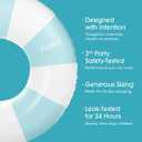 FUNBOY Giant Vintage Stripe Inflatable Tube Pool Float with Cup Holder 48" Large Pool Float for Adults Inner Tube Swimming Pool Toys Swim Rings Pool Lounger Float for Pool Party & Summer