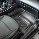 SMARTLINER All Weather Custom Fit 2 Row Floor Mat Liner Set Compatible with 2022-2023 Hyundai Tucson