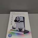 PS5/Slim/Pro Stand for Disc & Digital Console, PS5 Cooling & Charging Station with RGB Lights, PS5 Controller Charger Built-in 3 Level & AUTO Adjustable Fan, PS5/Slim/Pro Accessories for PS 4 Cases (Black & White)