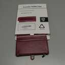XcaseBar compatible with iPhone 17 Pro 6.3" Wallet case with Zipper Credit Card HolderRFID Blocking,Flip Folio Book PU Leather Phone case Shockproof Cover Women Men for Apple 17 Pro case Wine Red