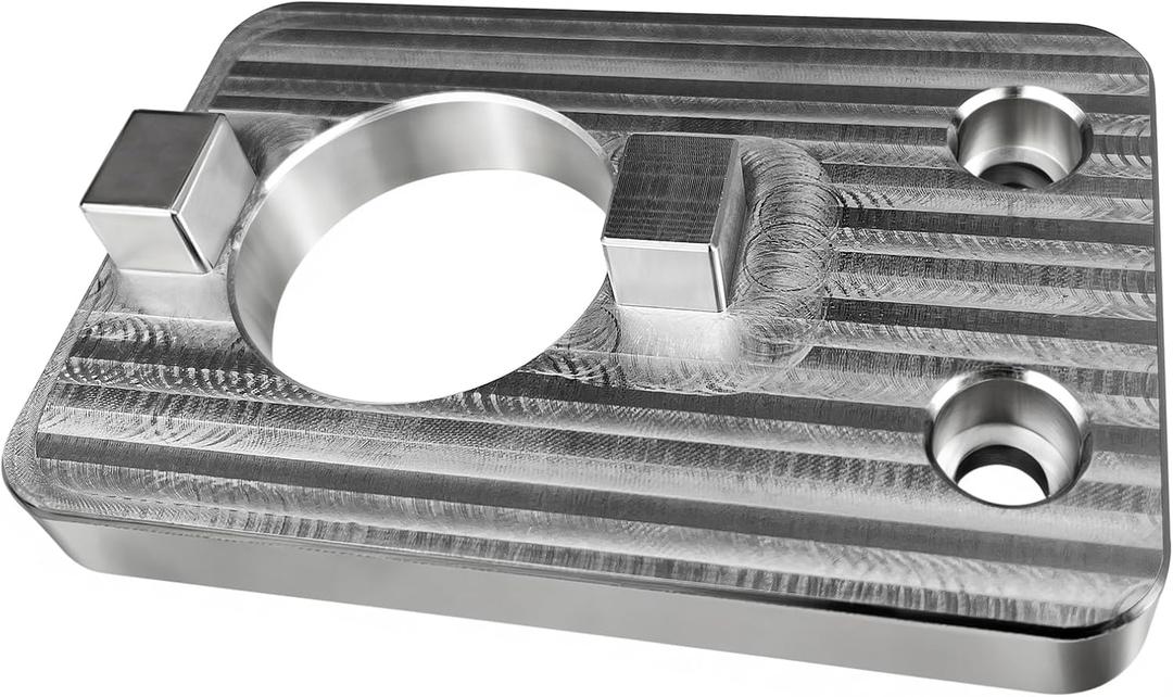 JMSMSH Aluminum CAT 40 or BT 40 universal Tool Holder Fixture for Tightening, Vise, and Mounting