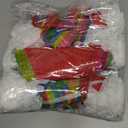 3pc Multicolor Pennant Banners String Bunting Flag Banner,Nylon Fabric Decorations Flags for Festival Party Celebration Eventsyard Picnics - 600pcs Nylon Fabric Decorations Flags