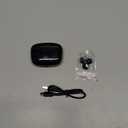 JVC HAD5TB Ultra-Compact IE Bluetooth Earbuds, True Wireless with Charging Case (Olive Black)