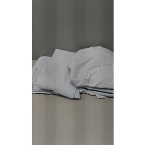 Bare Home Microfiber Bulk Pillow Cases - Standard/Queen Size Set of 4 - Cooling Pillowcases - Double Brushed - Light Blue Pillowcases 4 Pack - Easy Care (Standard - 4 Pack, Light Blue)