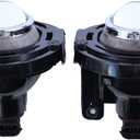 Front Fog Lights for Chrysler 200 300 Pacifica Town & Country Voyager Dodge Avenger Challenger Charger Dart Durango Jeep Compass Grand Cherokee