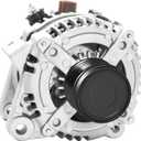 11195N New Alternator 100Amp Replacement for 2007-2009 Toyota Camry L4 2.4, 09-10 Corolla XRS, 09-13 Matrix, 08-15 Scion xB, 09-10 Pontiac Vibe, 1042104880 400-52167R VND0396