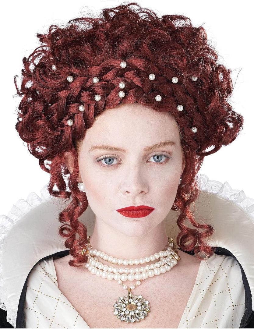 California Costumes Elizabethan Wig for Women (Standard)