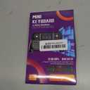 Mini Keyboard with Touchpad-2.4GHz & Bluetooth Dual-Mode,7-Color Backlight, Multimedia Hotkeys, Rechargeable, for Android TV Box, Smart TV, Projector, PS3, PC, Tablet, Windows/iOS/Android