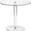 WILLSIN Acrylic Cake Stand, Round Cake Stands for Dessert Table, Clear Cupcake Stand for Birthday Party, Pastry Candy Pizza Display Riser for Wedding Event (Medium)