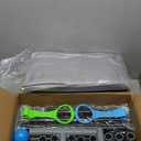 Baby Playpen 50 x 50 Inch Play Pen Playards, Playpen for Babies and Toddlers, Baby Playard for Indoor & Outdoor Active Center Game Fence, with Skin-Friendly Fabric and Soft Breathable Mesh Grey