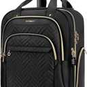BAGSMART Underseat Carry On Luggage Airline approved,16-inch Small Underseater Softside Travel Suitcase with Wheels Lightweight Overnight Rolling Carry-on Luggage for Women Men Weekender,Black
