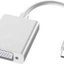 USB C to VGA Adapter, Thunderbolt 3 (Type-C) Male to VGA Female Adapter Compatible with Google Chromebook Pixel Mac Book Pro 2020,2019,2018, Lenovo 900