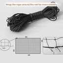 Cat Balcony Net, Steel Wire Reinforced, Anti-Fall Fence, Safety Net, Extra Strong (10 X 13 Ft)