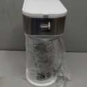 HomeCraft 3-Quart White Stainless Steel Caf' Iced Tea And Iced Coffee Brewing System, 12 Cups, Strength Selector & Infuser Chamber, Perfect For Lattes, Lemonade, Flavored Water, Large Pitcher