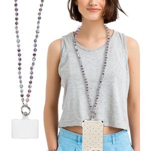 Phone Lanyards Phone Charm for Keys Keychain with Patches