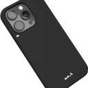 Mous for iPhone 15 Pro Max Case MagSafe Compatible - Super Thin Magnetic Phone Cover - Black