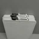 5 x Mr. Pen- Dry Erase Board, 14” x 11” with a Black Dry Erase Marker, White Frame, Small Mini White Board for Students, Fridge, Wall, Locker, Includes Double Sided Tapes